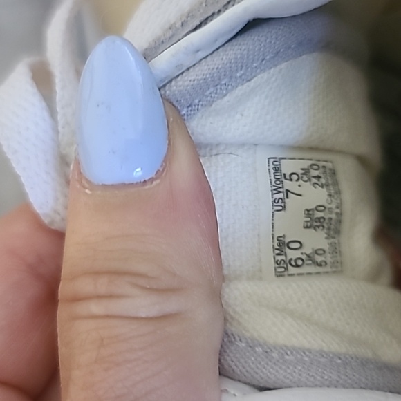 Vans Old Skool Sneakers Womens 7.5 Mens 6 Light Gray / Soft White - Picture 7 of 10